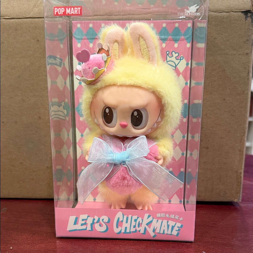 Pop Mart Labubu Let's Checkmate Figure NWT Authentic ships in USA unopened
